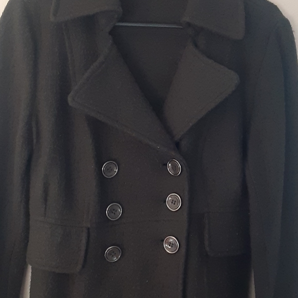Sandro Sportswear Wool Coat - Picture 2 of 6